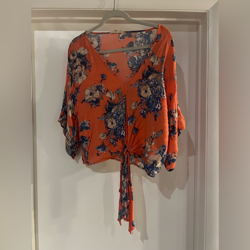 Lovestich Pink Floral Blouse